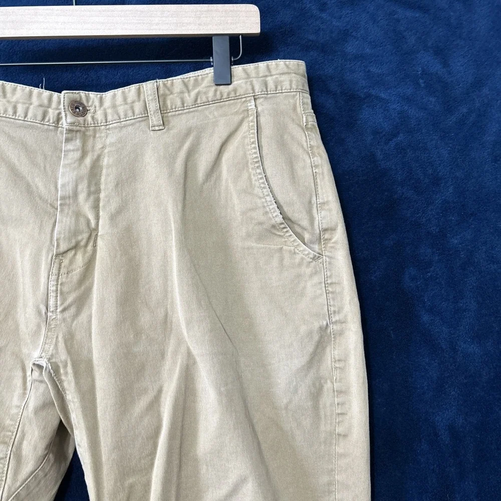 The North Face‎ Mens Straight Leg Jeans Size 35 Khaki Outdoors Camping Preppy